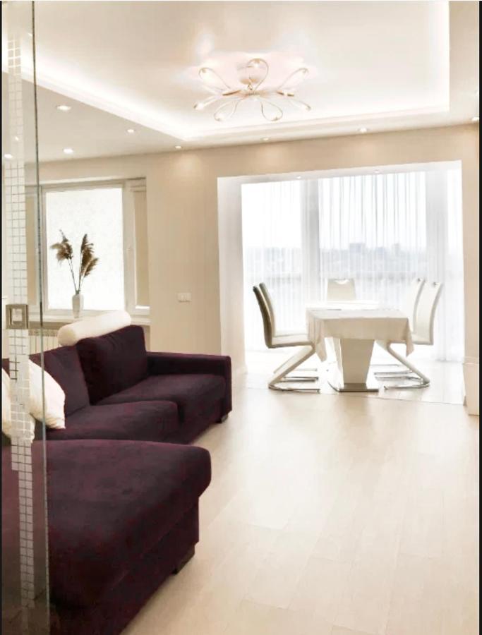 Lux Most City Area, Panoramic River View, New Tower Dnipro Luaran gambar